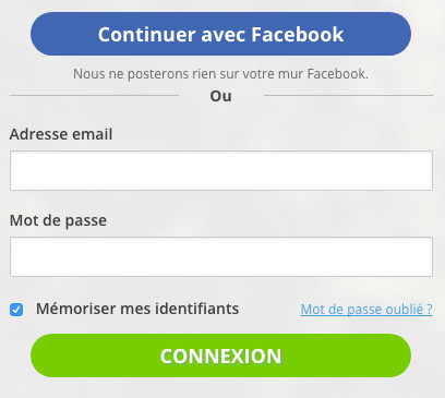 Connection Meetic