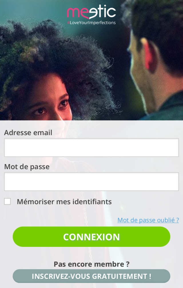 Connection Meetic